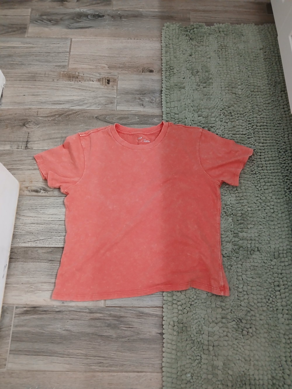 aerie Coral Short Sleeve Crew Tee